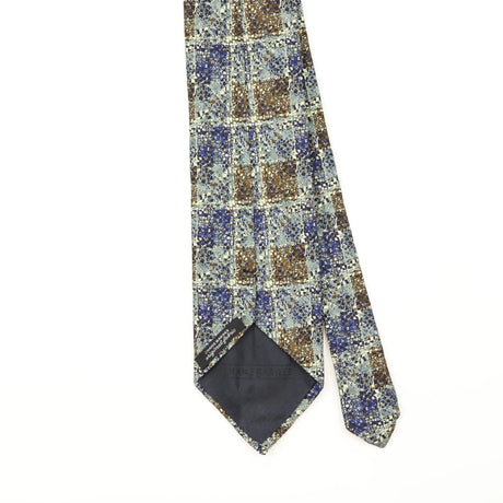 Back Detail of Vintage 1990's Jhane Barnes Geometric Patterned Tie