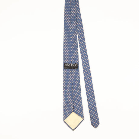 Back of Vintage Nina Ricci Geometric Patterned Tie