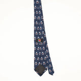 Back Back of Vintage 1990's Disney Mickey Mouse Cartoon Patterned Tie