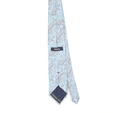 Back Back of Vintage 1990's Ermenegildo Zegna Paisley Patterned Tie