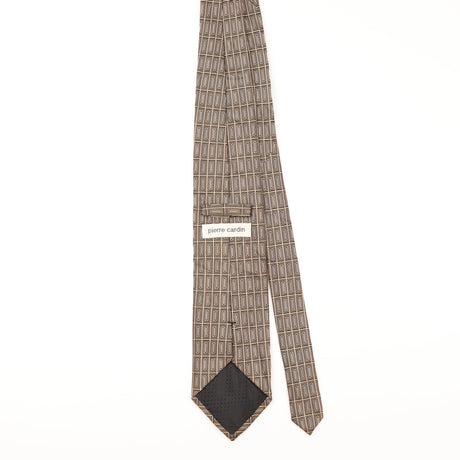 Back of Vintage Pierre Cardin Geometric Patterned Tie