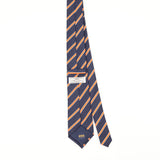 Back of Vintage Hawes & Curtis Striped Patterned Tie