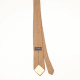 Back Back of Vintage 1990's Christian Dior Geometric Patterned Tie