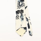 Back Detail of Vintage 1990's Pierre Balmain Abstract Patterned Tie