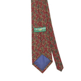 Back Back Detail of Vintage 1990's Geometric Patterned Tie