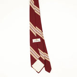Back Back of Vintage 1980's Striped Patterned Tie