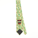 Back Back of Vintage Jerry Garcia Moon Mountain Abstract Patterned Tie