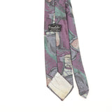 Back Detail of Vintage 1990's Abstract Patterned Tie