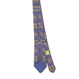 Back of Vintage 1990's Hermès Geometric Patterned Tie