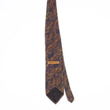 Back Back of Vintage 1990's Dkny Paisley Patterned Tie