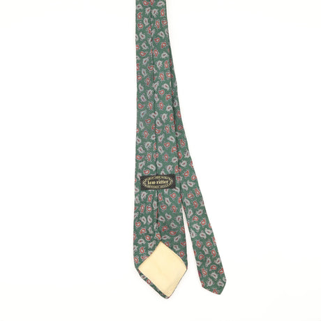 Back of Vintage 1990's Paisley Patterned Tie