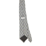 Back Back of Vintage 1990's Geometric Patterned Tie
