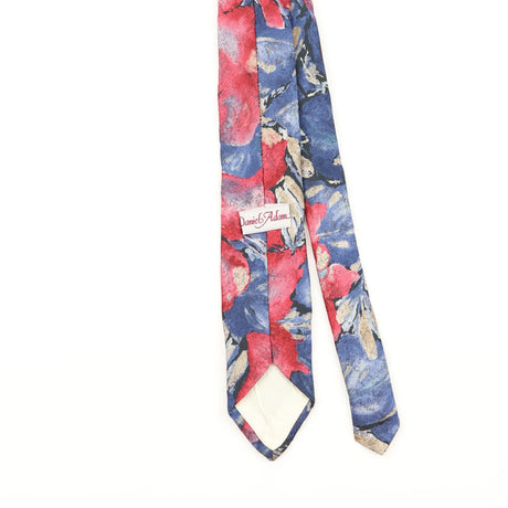 Back Detail of Vintage 1990's Abstract Patterned Tie