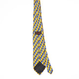 Back Back of Vintage 1990's Geometric Patterned Tie