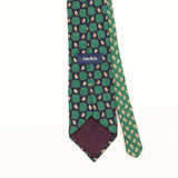 Back Detail of Vintage Nautica Geometric Patterned Tie