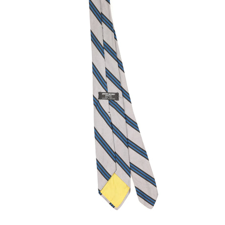 Back Back of Vintage 1990's Brooks Brothers Striped Patterned Tie