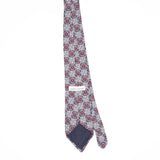 Back Back of Vintage 1990's Pierre Cardin Geometric Patterned Tie