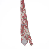 Back Back of Vintage 1990's Bachrach Abstract Patterned Tie