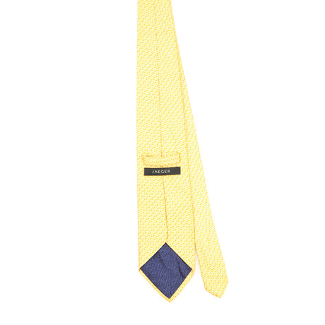 Back of Vintage 1990's Jaeger Geometric Patterned Tie