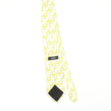 Back Back of Vintage 1990's Hugo Boss Polka Dot Patterned Tie