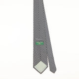 Back of Vintage 1990's Tie Rack Charleston Geometric Patterned Tie