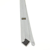 Back Back of Vintage Rene Chagal Geometric Patterned Tie