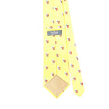 Back Back Detail of Vintage Tie Rack Paisley Patterned Tie