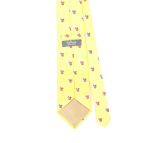 Back Back Detail of Vintage Tie Rack Paisley Patterned Tie