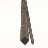 Back of Vintage 1990's Geometric Patterned Tie