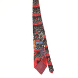 Back Back of Vintage 1990's Cambridge Classics Opera Abstract Patterned Tie