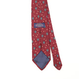Back Detail of Vintage 1990's Geometric Patterned Tie