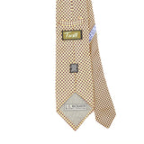 Back Detail of Vintage 1990's Jz Richards Geometric Patterned Tie