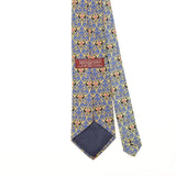 Back Detail of Vintage 1990's Geometric Patterned Tie