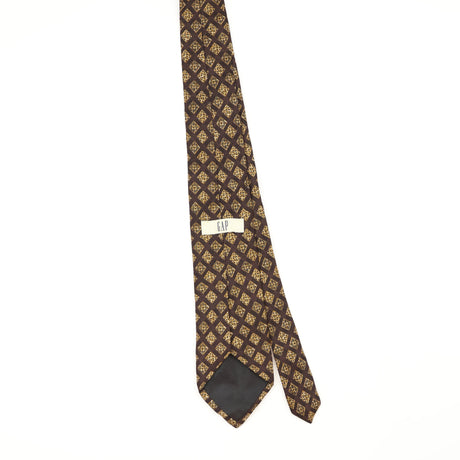 Back Back of Vintage 1990's Gap Geometric Patterned Tie