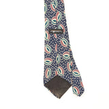 Back Detail of Vintage 1990's J.T. Beckett Geometric Patterned Tie