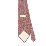 Back Back Detail of Vintage 1990's Stafford Geometric Patterned Tie