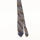 Back of Vintage 1980's Striped Patterned Tie