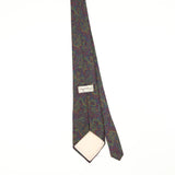 Back Back of Vintage 1990's Paisley Paisley Patterned Tie