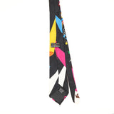 Back of Vintage 1990's Looney Tunes Cartoon Patterned Tie