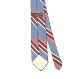 Back Detail of Vintage 1980's Pierre Cardin Striped Patterned Tie