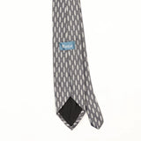 Back Back Detail of Vintage 1990's Ovals Geometric Patterned Tie