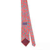 Back of Vintage 1990's Geometric Patterned Tie