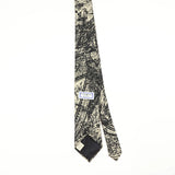 Back Back of Vintage 1990's Yves Saint Laurent Abstract Patterned Tie