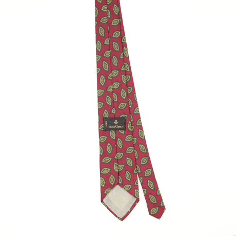 Back of Vintage 1990's Geometric Patterned Tie