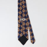 Back of Vintage Geometric Patterned Tie