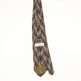 Back Back of Vintage 1990's Waves Geometric Patterned Tie