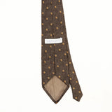 Back Back Detail of Vintage 1990's Perry Ellis Geometric Patterned Tie