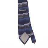Back Back Detail of Vintage 1990's Striped Patterned Tie