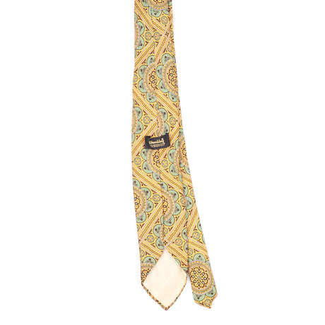 Back Back of Vintage 1980's Wembley Geometric Patterned Tie