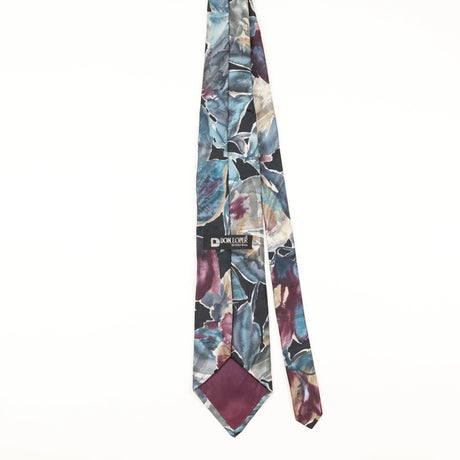 Back of Vintage 1990's Don Loper Abstract Patterned Tie